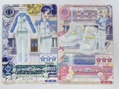 アイカツ スターライト学園ジャージ スニーカー カードセット - メルカリ