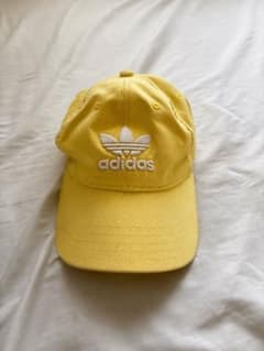 adidas イエロー ベースボールキャップ フリーサイズのサムネイル