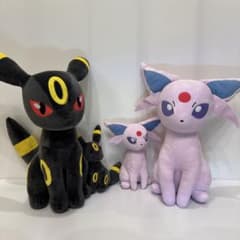 ポケモン ブラッキー　エーフィ　4体セット　プライズ限定品　もふぐっとぬいぐるみ