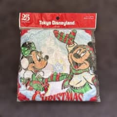 Tokyo Disneyland 미키 미니 크리스마스 워시 타월