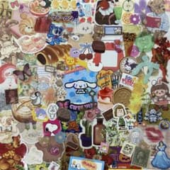 大量 フレークシール 100枚 紙モノ 紙もの おすそ分け 1 - メルカリ