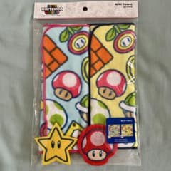 新品 USJスーパーマリオ ミニタオル 2枚セットのサムネイル