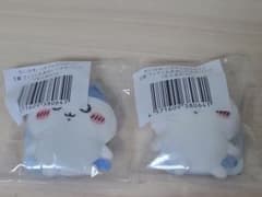 ちいかわ ハチワレだらけくじ E賞 ぬいぐるみバッジ 生え変わり ×2のサムネイル