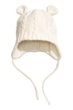 未使用 H&M ベビー ニット 帽子のサムネイル