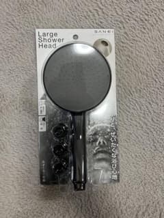 SANEI Large Shower Head ブラックのサムネイル