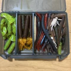 バス釣り用ワーム詰め合わせセット　セール中‼️のサムネイル