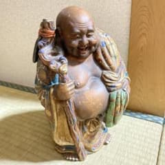 置物 布袋様 陶器 七福神 アンティーク 骨董品 - メルカリ