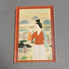美術館グッズ【14672】 マグネット 飛鳥の春の額田王（安田靫彦