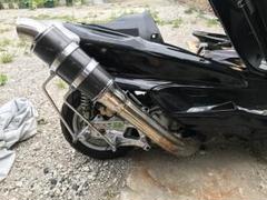 マジェスティ C 250 ツインマフラー　2本出し　カチアゲ　今週限定　送料込 マジェスティ C 250 ツインマフラー 2本出し カチアゲ 今週限定