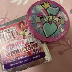 ONE PIECE FILM RED ウタ キラキラ缶バッジ - メルカリ