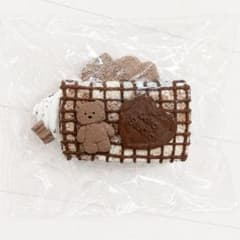 大人気 DORO studio 格子柄 チョコ クマ - メルカリ