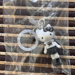 ハローキティ バタフライ柄 ミニフィギュアキーホルダーのサムネイル