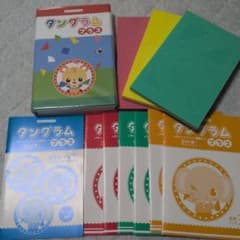 イクウェル＊タングラムプラス＊知育玩具＊パズルのサムネイル