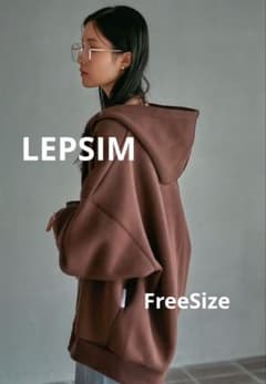 LEPSIM パフエアZIP BIG フーディ - メルカリ