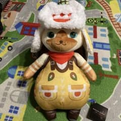 《신품》몬스터 헌터 와일즈 오토모아이루 봉제인형 캡콤 한정