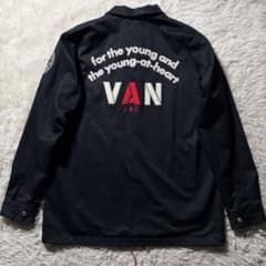 お*ち様 極美品✨VAN JACKET コーチジャケット　70周年　アーチロゴ お*ち様 極美品✨VAN JACKET コーチジャケット 70周年 アーチロゴ