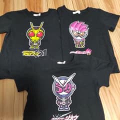 仮面ライダーTシャツ　110　3枚セットのサムネイル