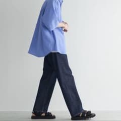WYM LIDNM LOOSE FIT DENIM インディゴブルー Mサイズ