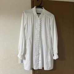 ＆Love 大人の細魅えレース使い ティアードチュニック ブラウス シャツのサムネイル