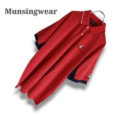 Munsingwear ポロシャツ 半袖 3L 赤 Grand Slam ロゴのサムネイル