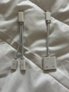 Lightning 2in1 充電・イヤホン変換アダプターのサムネイル