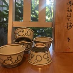 茶道具 小峠葛芳 丹山窯 5客組 茶碗 京焼　長 茶道具 小峠葛芳 丹山窯 5客組 茶碗 京焼 長 - メルカリ