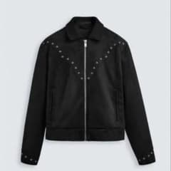 【美品】ZARA スエードジャケットのサムネイル