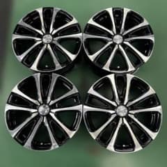 中古アルミ16x6.5 ブラックポリッシュ　ノア、アルファード、マークXなど 中古アルミ16x6.5 ブラックポリッシュ ノア、アルファード、マークX