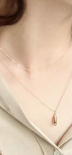 Spick & Span  シズクモチーフネックレス K10のサムネイル