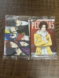ペルソナ ウエハース 30周年記念 P5X 主人公、25thキービジュアルAのサムネイル