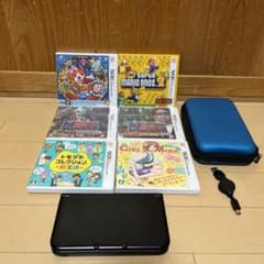 ニンテンドー3DSLL 本体+ソフト6本セット 充電ケーブル付のサムネイル