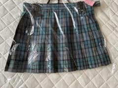 [正規品] 神奈川県立新栄高校 スクールスカート チェック柄 ブルー系のサムネイル