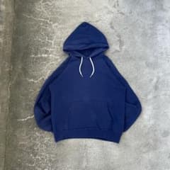 90s usa製 Hanes ネイビー プルオーバーパーカー 無地 ヴィンテージ