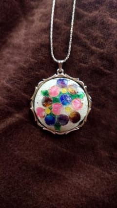 七宝焼　ネックレス