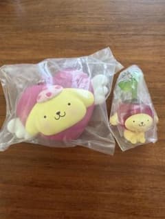 ポムポムプリン マスコット キーホルダー 2種セットのサムネイル