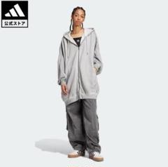 Adileniumシーズン2ウォッシュドオーバーサイズ フルジップパーカー　M adidas】ADILENIUM シーズン 2 ウォッシュド パーカー (adidas