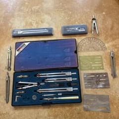 UCHIDA KD-TYPE 製図器セット - 5
