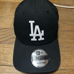 New Era 9FORTY LA Dodgers キャップ ブラックのサムネイル