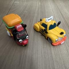 【レア】　トミカ　ディズニー　バーガートラック＆タクシー 2台セットのサムネイル