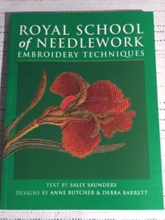 英国RSN EMBROIDERY TECHNIQUES 洋書のサムネイル