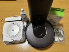 iRobot ルンバ i7+・ブラーバ m6・クリーンベース＋消耗品多数 iRobot ルンバ i7+・ブラーバ m6・クリーンベース＋消耗品多数 - メルカリ