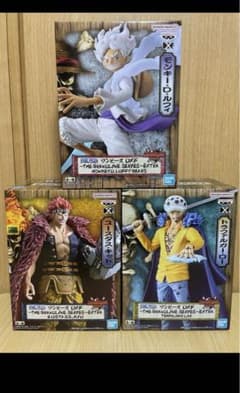 ワンピース　ニカ　ロー　キッド　dxf フィギュア　3点セットのサムネイル