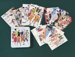 ハイキュー‼︎原画展　缶入りポストカードセット(10枚入り)＋大判ポストカードのサムネイル