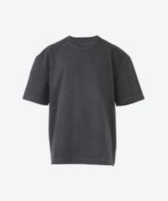 無地 クルーネック Tシャツ チャコールグレーのサムネイル