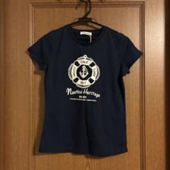 tutu anna 半袖Tシャツ ネイビー Nautical Heritageのサムネイル