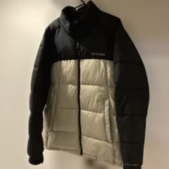 コロンビア　オムニヒート 黒ベージュダウンのサムネイル