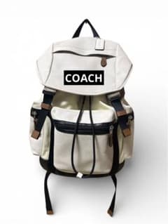 美品 COACH レザー コーチ トレックパック リュック F72018 - メルカリ