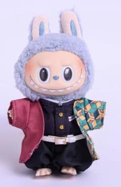 新品 ラブブ labubu 猪之助 着せ替え服 鬼滅の刃 刀付き | Shop at