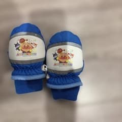 アンパンマン キッズ ミトン 手袋 ブルーのサムネイル