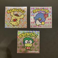 サンリオキャラクターズマンチョコシール　3枚セットのサムネイル